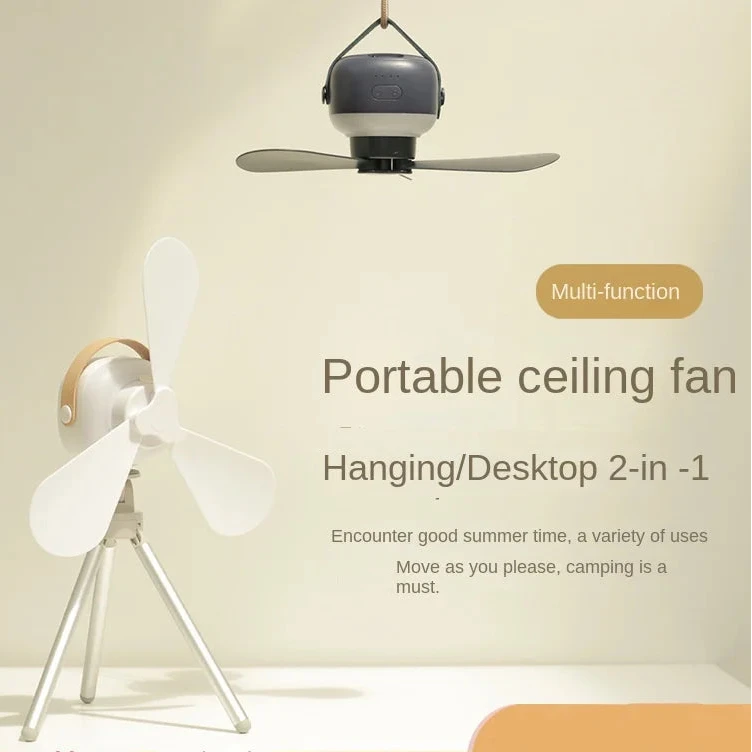 Quorvel AeroGlow™ Portable Ceiling Fan