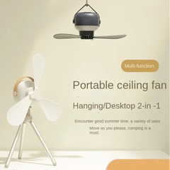 Quorvel AeroGlow™ Portable Ceiling Fan