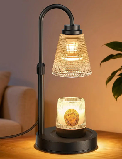 Dimmable Timer Candle Warmer Lamp with Adjustable Height for Jar Candles, Home Decor and Gifts
